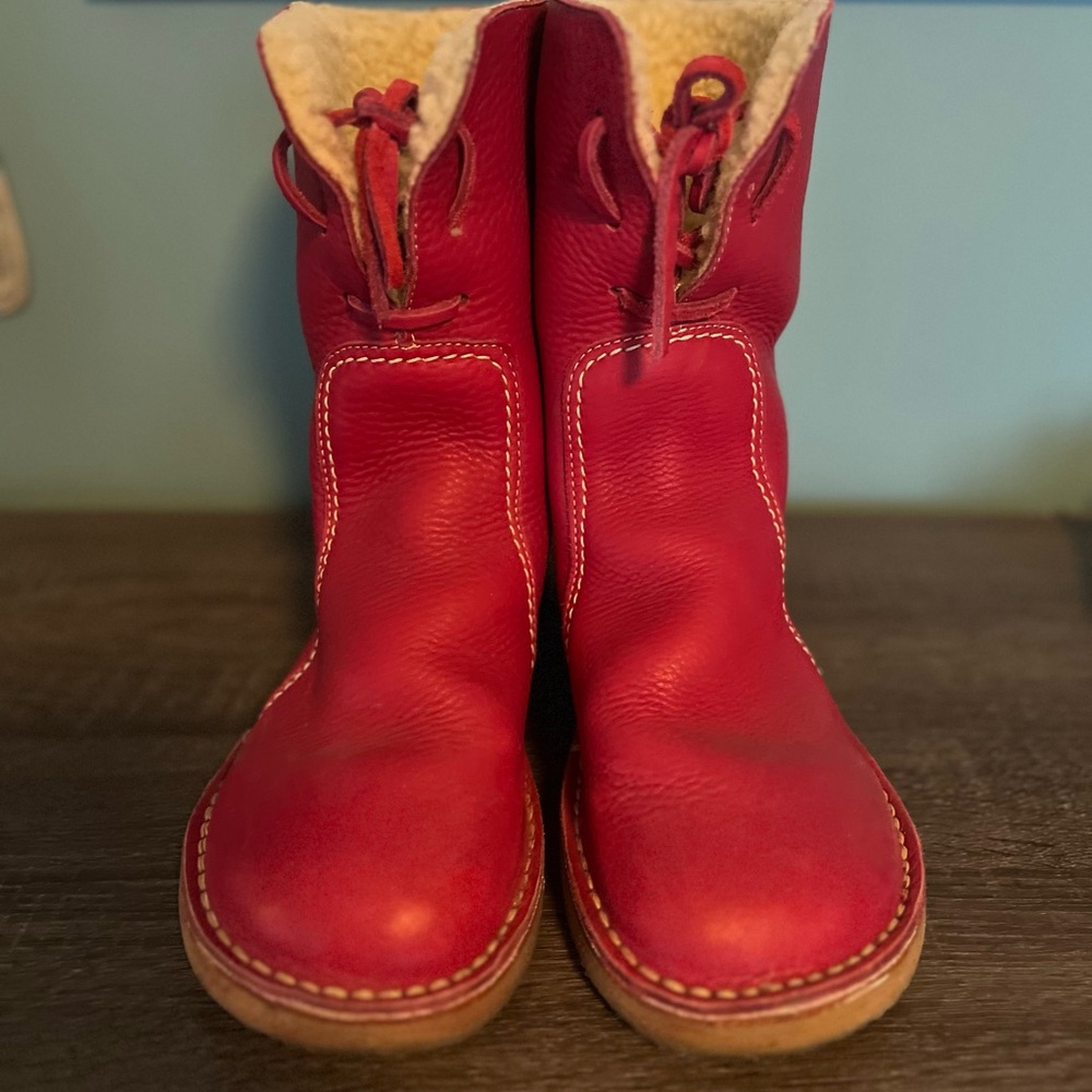 Duckfeet Arhus boots size 42, dark pink